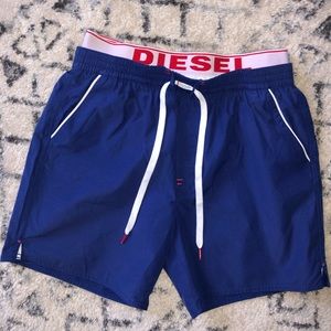 Men’s Diesel swim trunks size medium